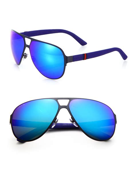 mens clear blue gucci sunglasses|men's Gucci sunglasses nordstrom.